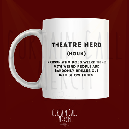 Theatre Nerd Mug