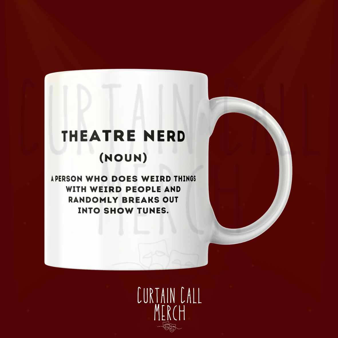 Theatre Nerd Mug