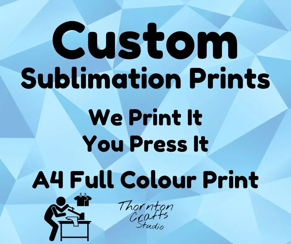 A4 Sublimation Print